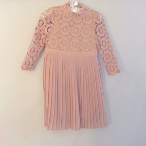 Mom and Mini Lace Blush Dresses